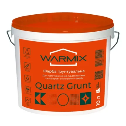 Грунтовка кварцова WARMIX Quartz Grunt 10л.